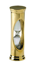 Brass 3 Minute Sandglass Authentic Models