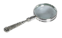 Rococo Magnifier, Silver Authentic Models