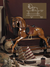 Victorian Rocking Horse Authentic Models