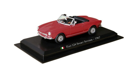 Fiat 124 Sport Spyder 1967, 1:43 Amercom AC-ACSD16