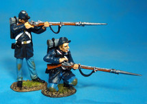 US Marines 1861-65, 2 Figures Loading and Firing #1