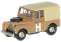 Land Rover Series I, 88" Canvas British Army Desert Camouflage, 1950s