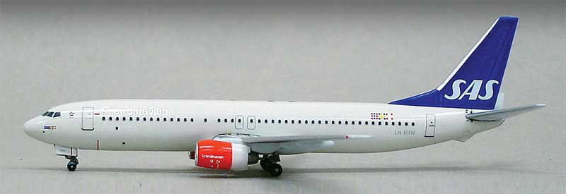 スカンジナビア航空 737-800 LN-RRE 1/400（Scandinavian