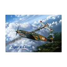 "Tigers Claw" Metal Sign Pasttime Signs