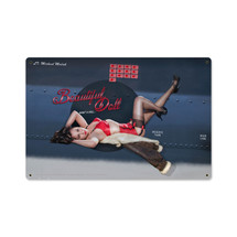 Beautiful Doll Metal Sign Pasttime Signs