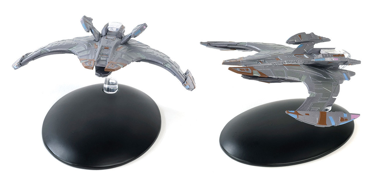 Jem'Hadar Battleship Jem'Hadar, w/Magazine, 14600 Eaglemoss