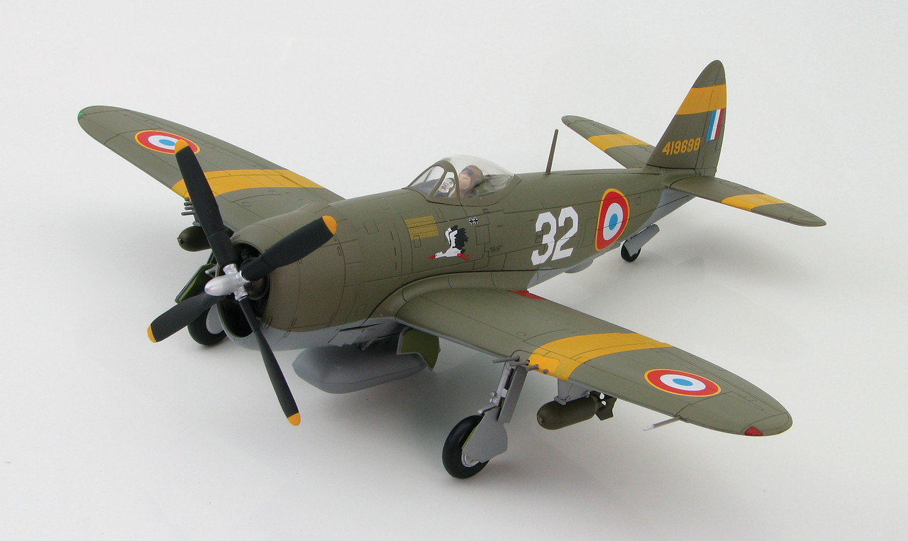 Details about   Hobby Master HA8409 1/48 P-47D Thunderbolt 419698 French GCII/5 Lafayette 1944 
