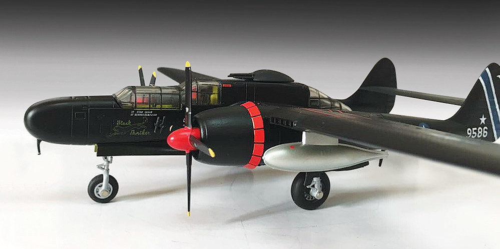 Surtido Soviético Diez P-61B Black Widow "Black Panther", 1:72 Air Force 1 AF1-0090B
