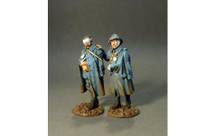 Two Wounded PCDF, 123e Regiment of Infantry, French Infantry