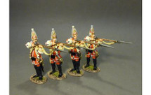 Four Firing Grenadiers of the 22nd Regiment of Foot