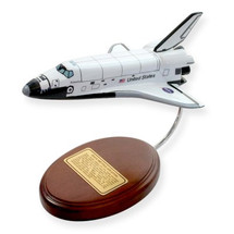 Space Shuttle Orbiter only wood (Atlantis) Mastercraft Models
