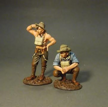Two Australian Crew - Lending a hand