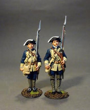 Two Line Infantry At Attention