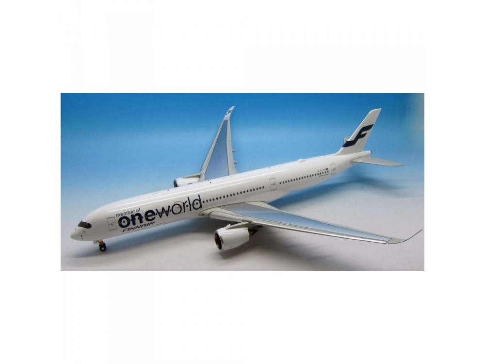 Oneworld (Finnair) Airbus A350-941 OH-LWB with stand FLAPS UP, 1