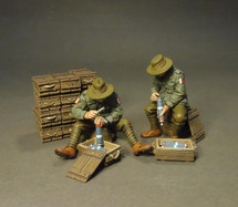 Stokes Mortar Crew (60), The Great War, 1914-1918 ten pieces