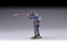 Standing firing rifleman with bayonet fixed (Green Cuffs)