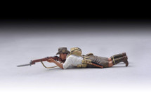 Australian Lying down rifleman (white shirt)