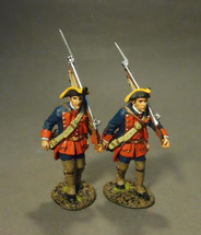 Two Line Infantry Marching (set #2), The New Jersey Provincial Regiment