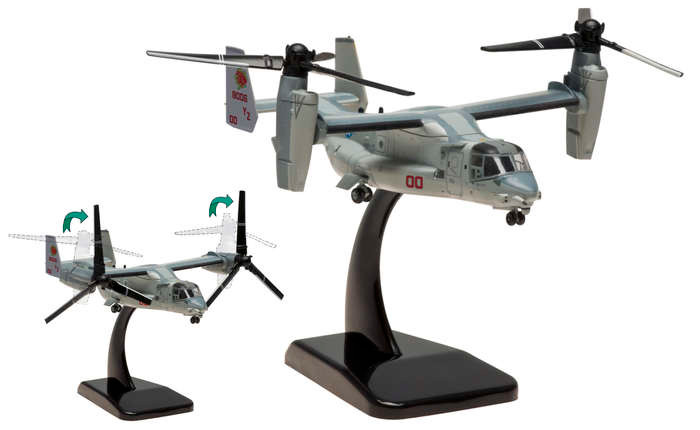 MV-22B Osprey USMC VMM-363 Lucky Red Lions, YZ00, 1:200