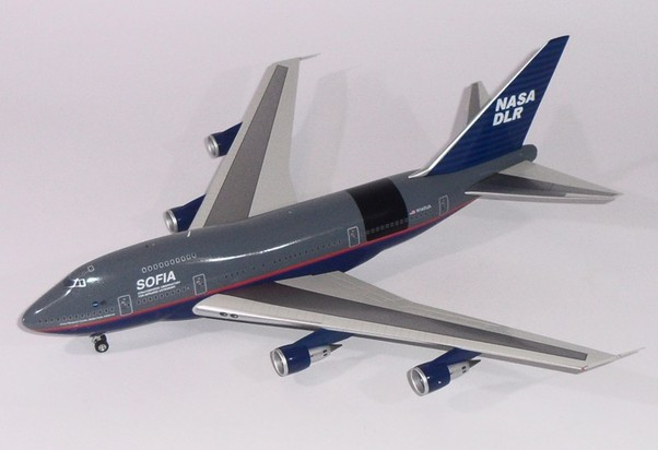 SOFIA N145UA Boeing 747SP Diecast Model NASA, 1:200 Inflight 200 IF ...