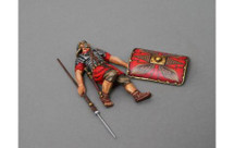 Dead Roman Legionnaire (red shield)--single figure