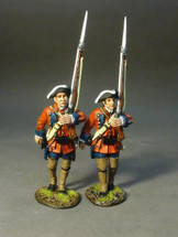Two Line Infantry Marching Set #3, 60th (Royal American), Regiment of Foot