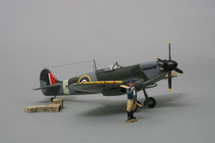 MK9 Spitfire `Hello Tolly` Flown By Lt Colonel Gustav Lundquist Display Model