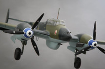 BF 110 Fighter flown by aces like Major Schnaufer Display Model