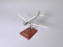 Plated Silver 1:200 Scale De Havilland DH-106 Comet Plane Aircraft 11 