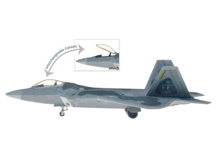 f 22 diecast model