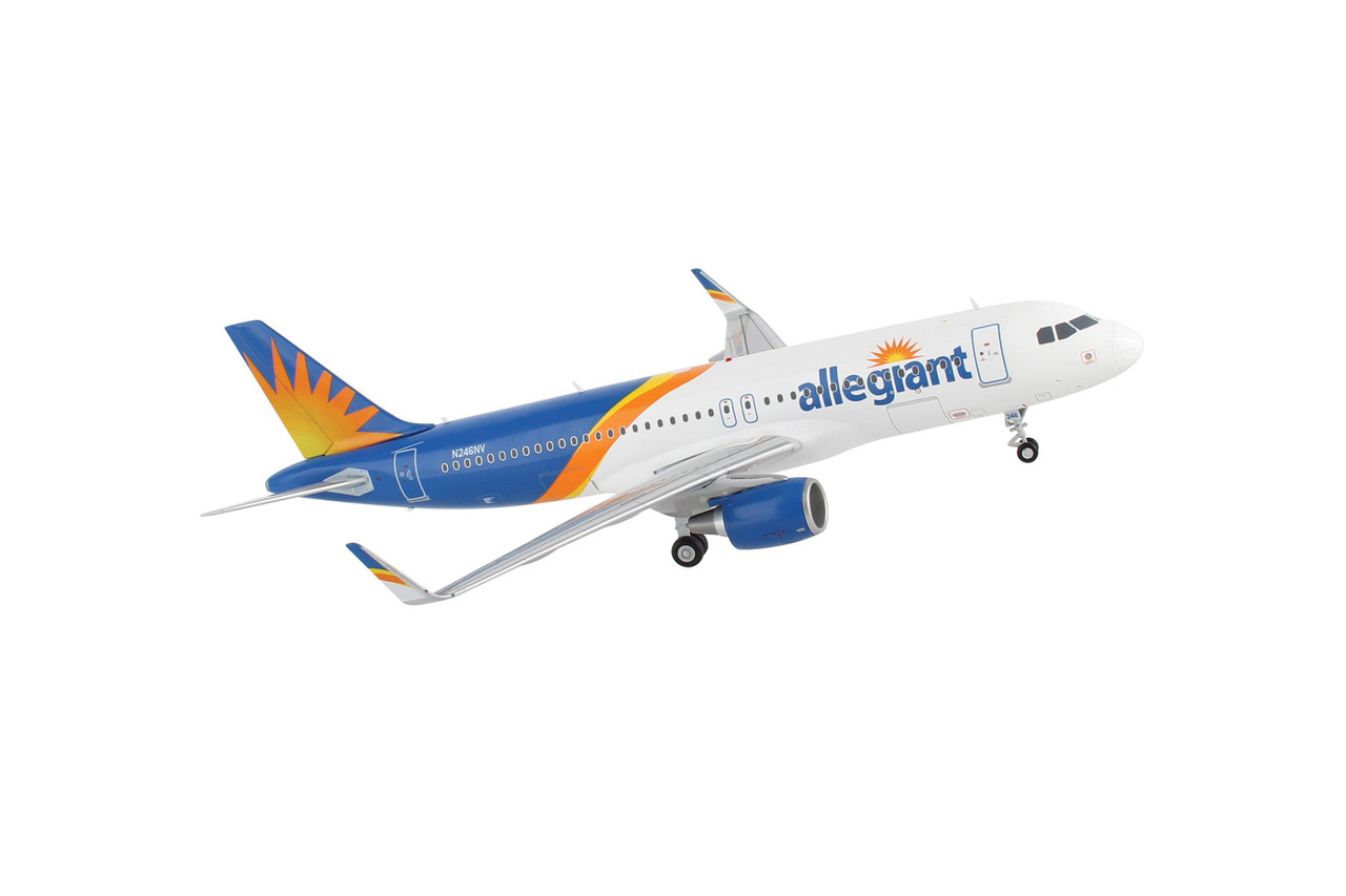 Allegiant A320-200(S) (New Livery, Sharklets) Gemini Diecast