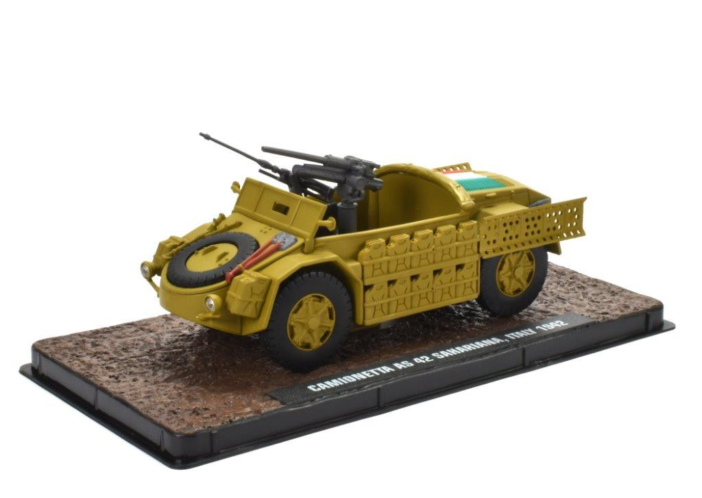 Camionetta AS.42 Sahariana Italian Army, Tunisia, 1942, 1:43