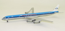 KLM DC-8-63 PH-DEF Polished With Stand