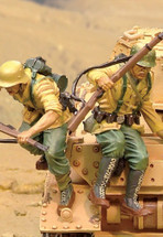 PzKfw IV Afrika Korps Jumpers, Two Figures