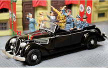 Hitler Touring Limousine, includes four figures WWII