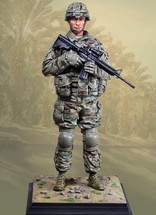 US Infantry Modern, Defenders Of Freedom Hero Statue