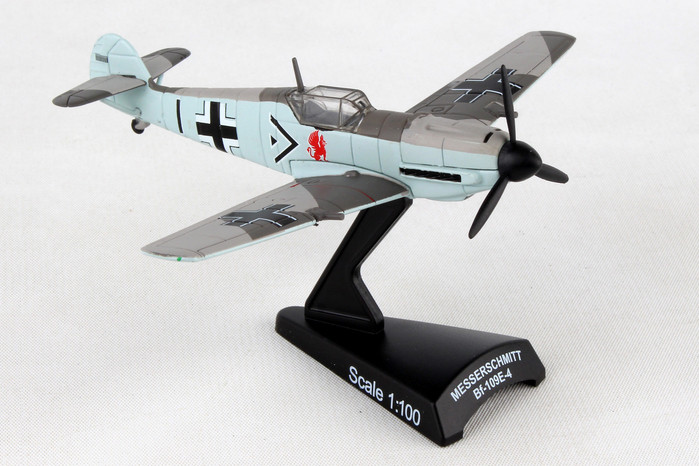 Aircraft Airplane Model 1/100 Scale BF-110 Fighter Decorative 