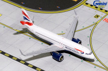 British Airways A320neo, G-TTNA Gemini Diecast Display Model