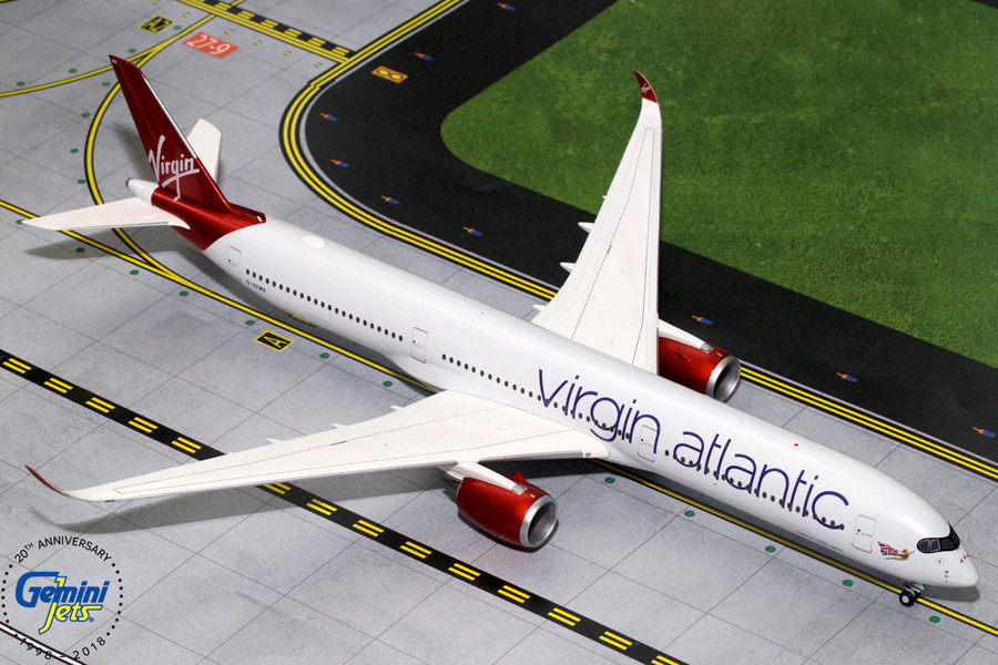 Virgin Atlantic Airways A350 1000 G Vxwb Gemini Diecast Display Model