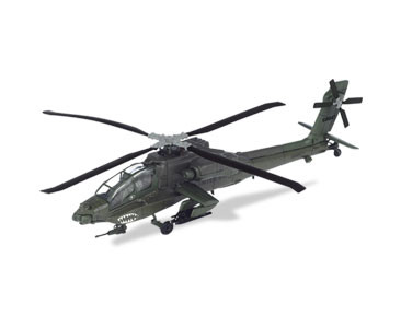 #ACHY11 Amercom 1:72 US Army Boeing AH-64D Apache Longbow Attack Helicopter