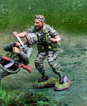 Vietnam LRRP Advancing Figure, 1:30 The Collectors Showcase CS-01044