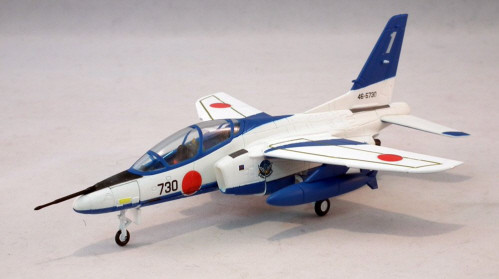 Japan JASDF Blue Impluse 3rd Gen Kawasaki T-4 Subsonic Jet Aircraft Fighter S64
