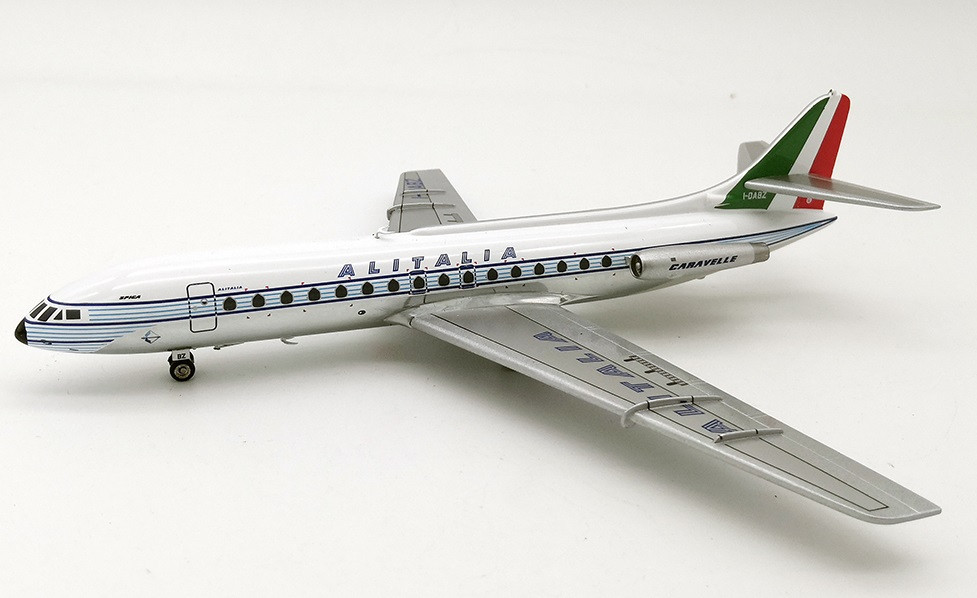 Alitalia Sud SE-210 Caravelle VI-N I-DABZ With Stand polished