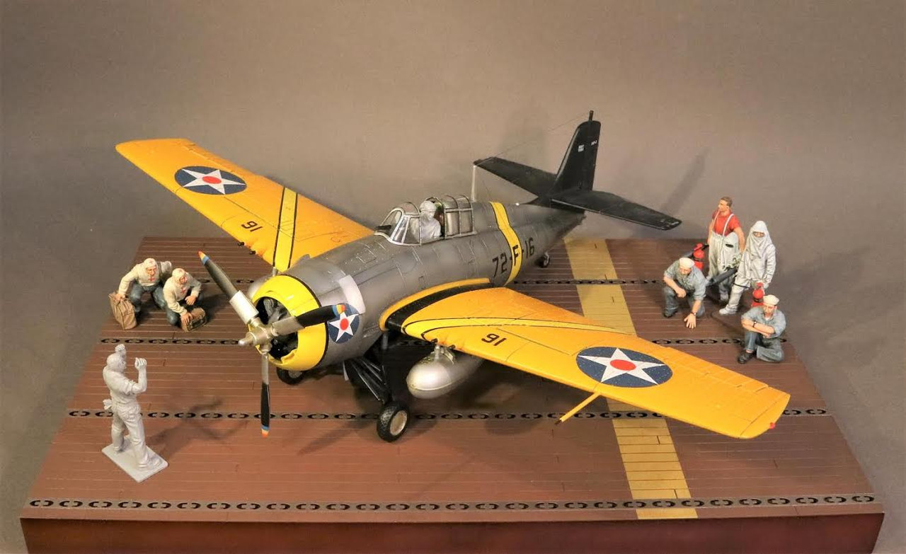 Amazon | 1/72 完成品 37247 F4F-3 第41戦闘飛行隊 USS 空母