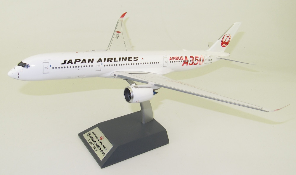 Japan Airlines Airbus A350-900 JA01XJ Polished With Stand, 1:200