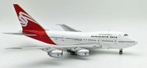 Qantas (Australia Asia) Boeing 747SP-38, VH-EAA with Stand