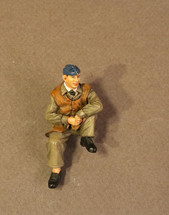Ground Crewman Sitting, the Royal Air Force, The Second World War, single figure