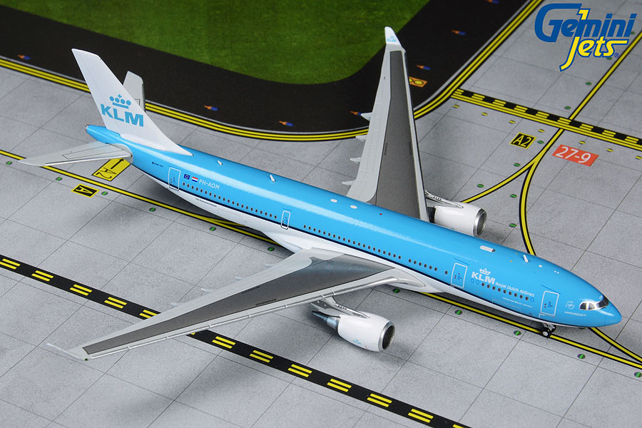 GeminiJets G2KLM839 1 200 KLM Airbus A330-200 Airplane Model for sale online 