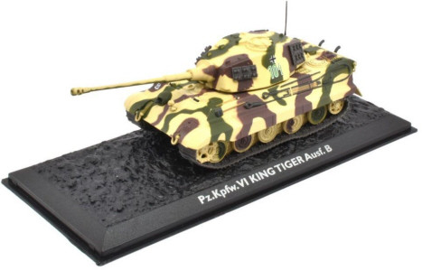 KING TIGER 1:24 Ｐanzerkfwagen_VITiger II Sd.Kfz.182 Pz.Kpfw. VI Tiger Ausf.B King Tiger Full Interior Rye