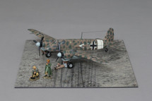 Henschel Hs 129 Desert Paint Scheme WWII Display Model